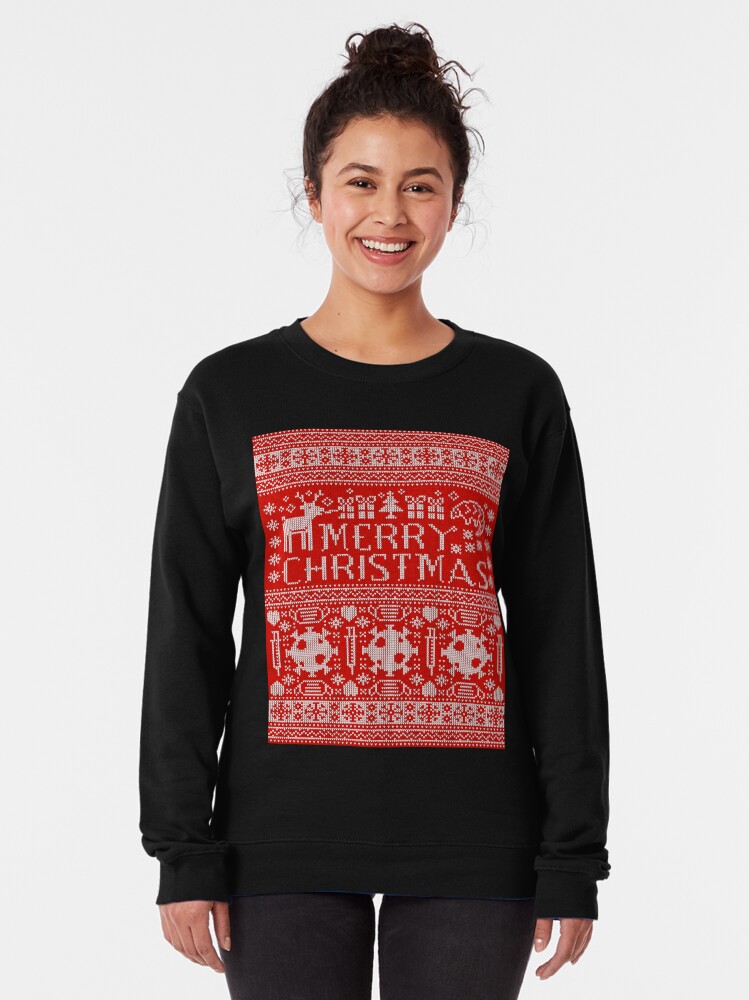elon musk christmas sweater