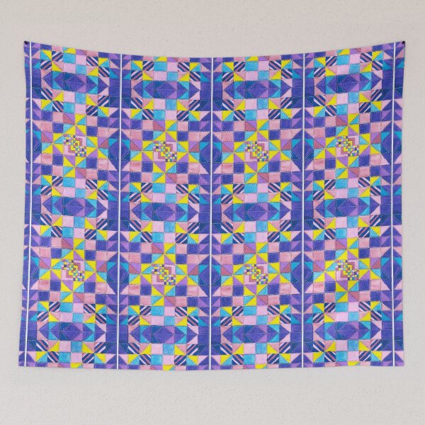 Item preview, Painted Patchwork designed and sold by Lorna Ponting.