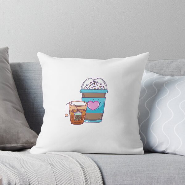 Item preview, Cute Cartoon Coffee and Tea Shirt October November Tea Coffee Chai Food Cafe Matcha Cappuccino Latte Mocha Sarcastic Inspirational Silly Hipster Introvert Gift Idea  designed and sold by EpsilonEridani.