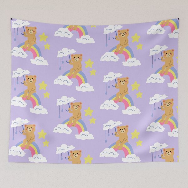 Item preview, Pastel Rainbow Bear designed and sold by OhMyStarling.