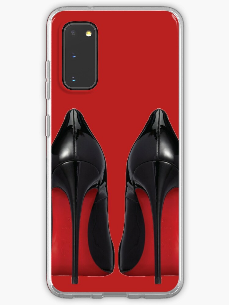 Red Sole Heels Designer Mode Trendy Hipster Meme Hulle Klebefolie Fur Samsung Galaxy Von Vrai Chic Redbubble