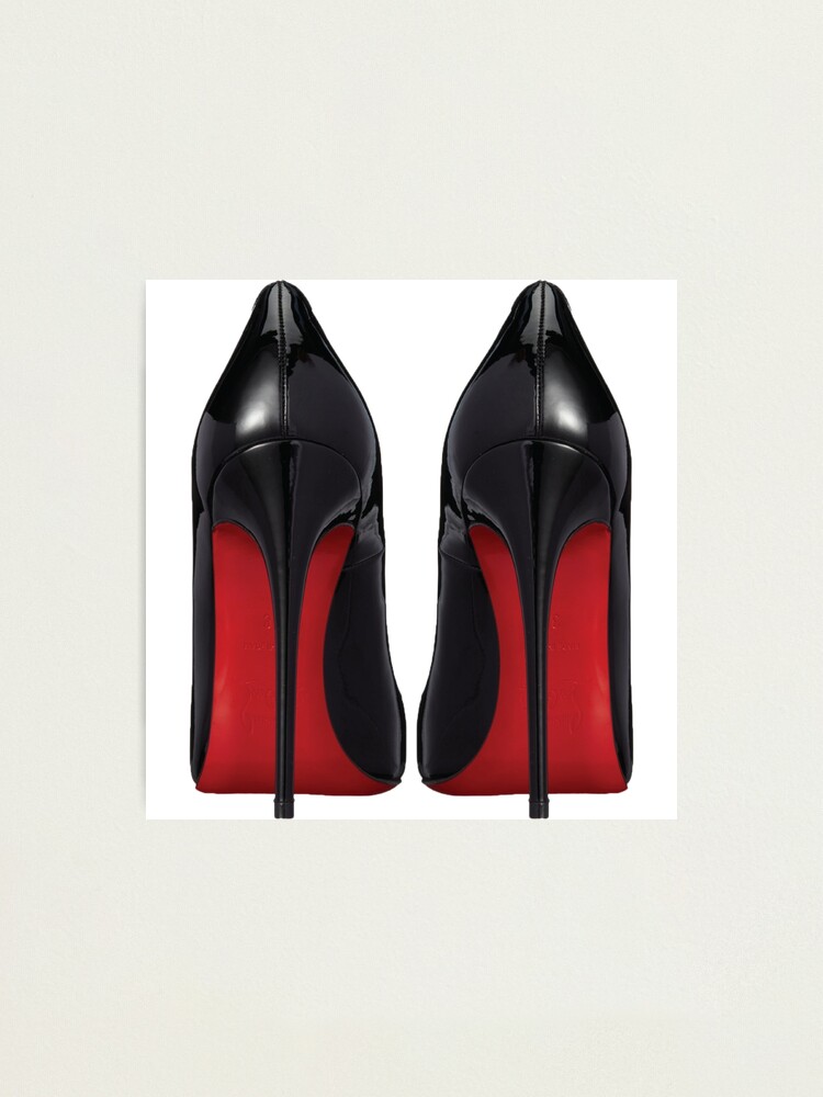 red sole heels cheap