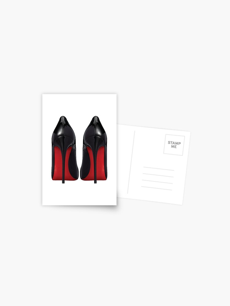 red sole heels designer