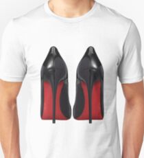 Red Sole Heels - Designer/Fashion/Trendy/Hipster Meme Unisex T-Shirt