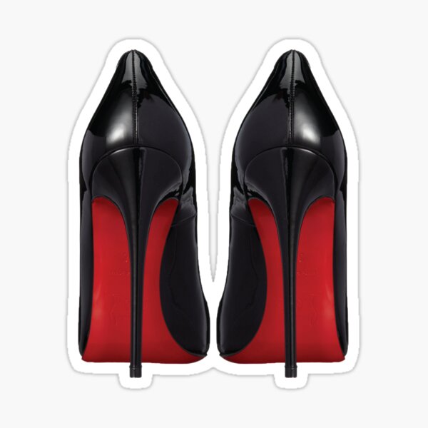 Red Sole Heels - Designer/Fashion/Trendy/Hipster Meme Sticker