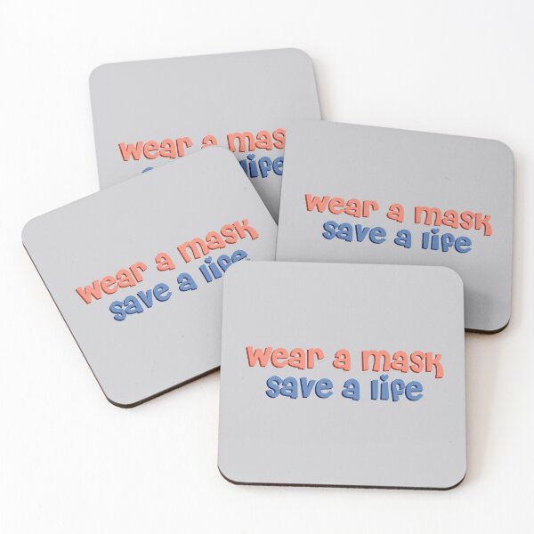 Item preview, wear a mask, save a life designed and sold by tiredninny.