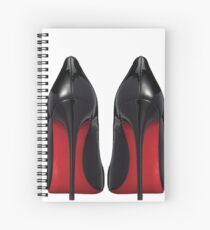 Red Sole Heels - Designer/Fashion/Trendy/Hipster Meme Spiral Notebook