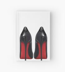 Red Sole Heels - Designer/Fashion/Trendy/Hipster Meme Hardcover Journal