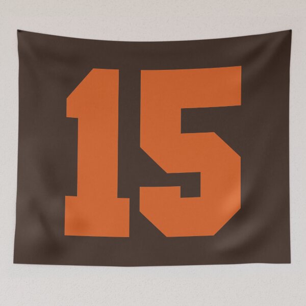 Item preview, 15 Number Cleveland Sports Fifteen Brown Jersey designed and sold by HelloFromAja.