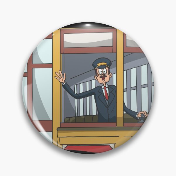 Item preview, Train driver streetcar designed and sold by Monkey Ful.