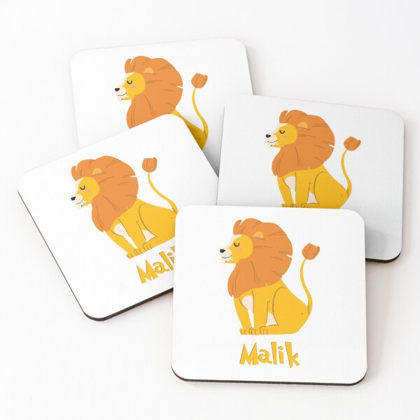 Item preview, Malik Lion Baby Boy Wild Animal Name designed and sold by HelloFromAja.