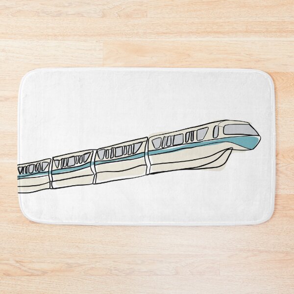 Item preview, Blue Monorail designed and sold by willowsbunnies.