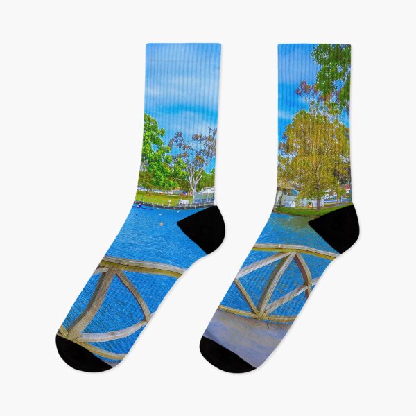 Item preview, The Boardwalk at Lake Weeroona Bendigo designed and sold by Steven Jodoin.