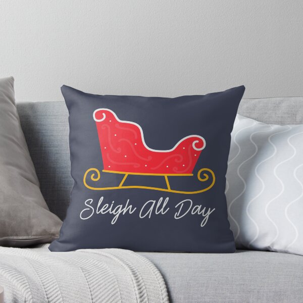 Item preview, Sleigh All Day Christmas Holiday Winter Santa Sleigh Funny Pun Slay All Day designed and sold by gkao.