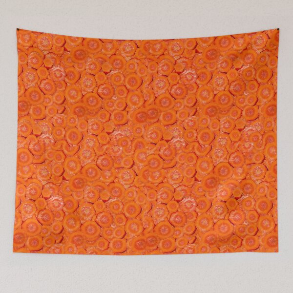 Item preview, Carrot Pieces Motif Print Pattern designed and sold by DFLC Prints.