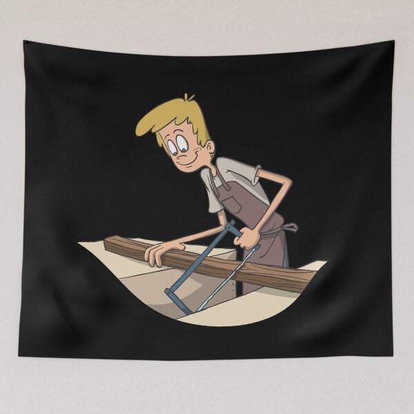 Item preview, Carpenter saws wood designed and sold by Monkey Ful.
