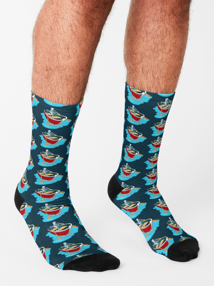 Alternate view of Row Bot. Socks