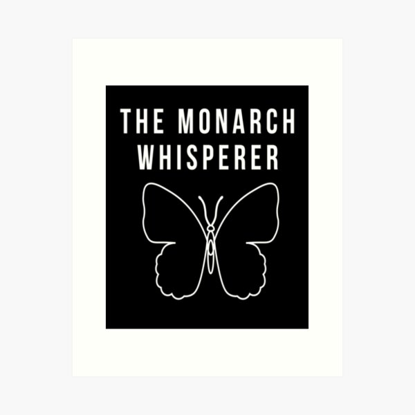 Item preview, Monarch Whisperer Butterfly Insect designed and sold by MooonTees.