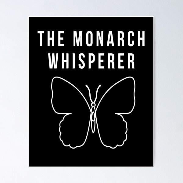 Item preview, Monarch Whisperer Butterfly Insect designed and sold by MooonTees.
