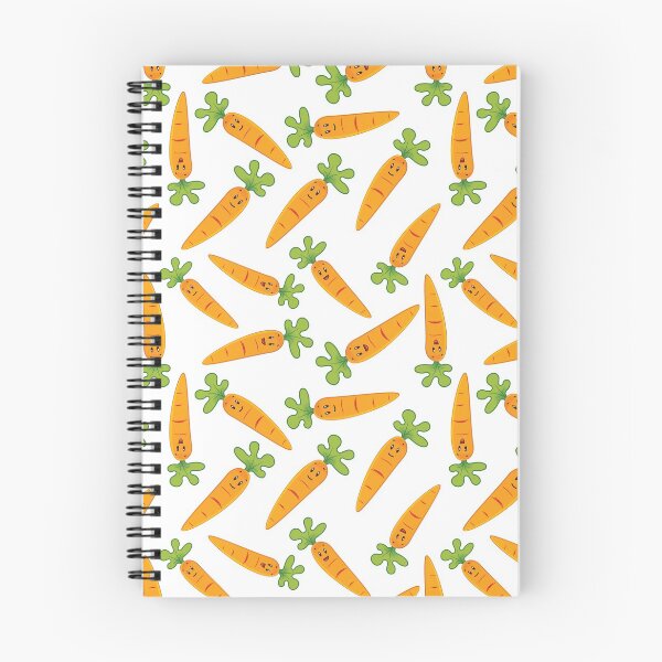 Item preview, Adorable Carrot Pattern - Cute Carrots, Cute Carrot Pattern - White designed and sold by PattyTheGecko.