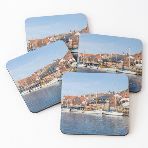 Item preview, Yachts lined up in Whitby harbour designed and sold by wellsie82.