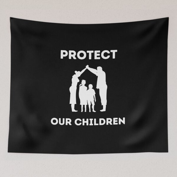 Item preview, Protect Children Shirt Protest Child Rights End Human Trafficking Child Abuse Justice Child Trafficking BLM Love Equal Rights Black Women Slavery Crime Kids Donald Trump Birthday Gift designed and sold by EpsilonEridani.