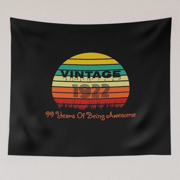 Item preview, Vintage 1922 - 99 Years of Being Awesome designed and sold by JaneApril.
