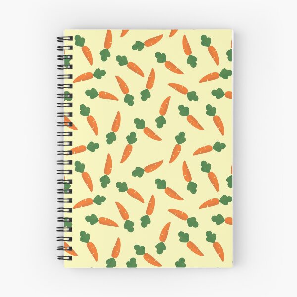 Item preview, Adorable Carrot Pattern - Cute Carrots, Cute Carrot Pattern - Light Yellow designed and sold by PattyTheGecko.