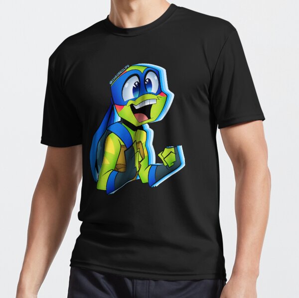  Nickelodeon Ninja Turtles Shirt With Mask and Leonardo