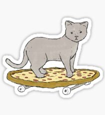 Pizza Cat Sticker