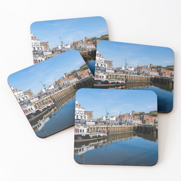 Item preview, Fishing boat in Whitby harbour designed and sold by wellsie82.