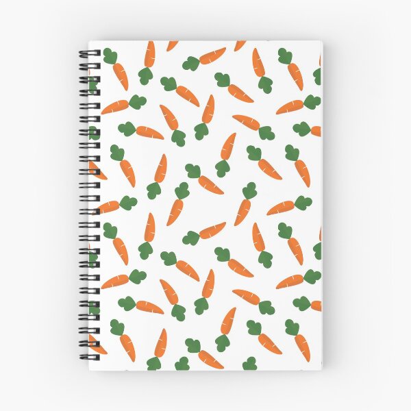 Item preview, Adorable Carrot Pattern - Cute Carrots, Cute Carrot Pattern - White designed and sold by PattyTheGecko.