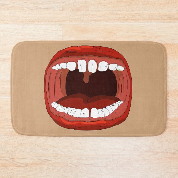 Item preview, Open mouth with distorted teeth designed and sold by Humanstore.