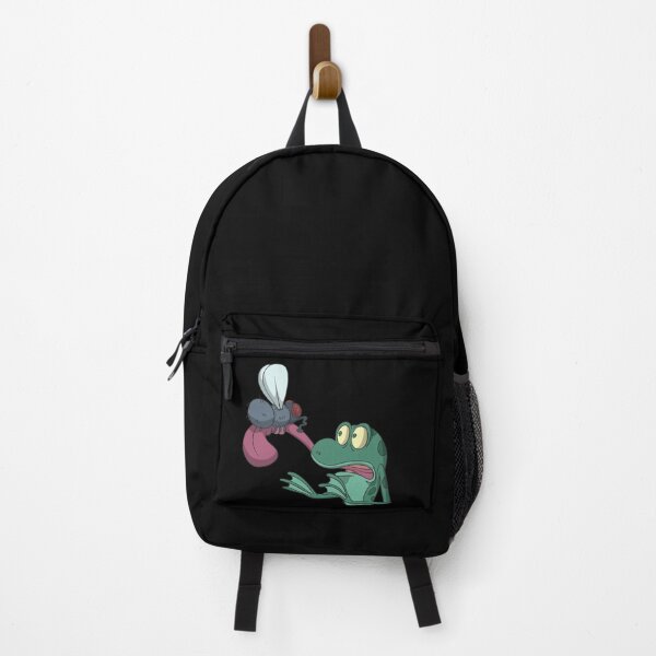 Item preview, Funny frog scared by fly on tongue designed and sold by Monkey Ful.