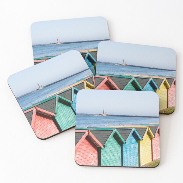 Item preview, Fading beach huts at Whitby designed and sold by wellsie82.