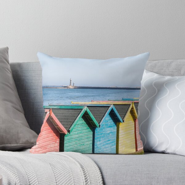 Item preview, Fading beach huts at Whitby designed and sold by wellsie82.