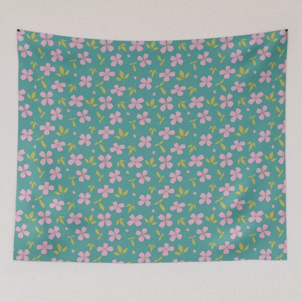 Item preview, Pink Flowers Pattern designed and sold by Ildiko Sipos.