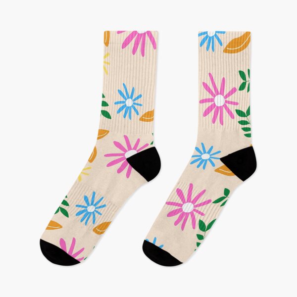 Item preview, Patrón de hojas y flores de colores designed and sold by Sofiadds.