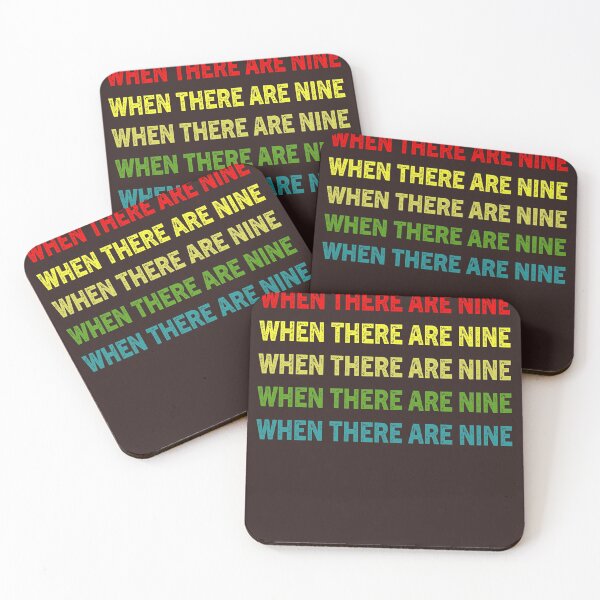 Item preview, When There Are Nine Retro Vintage Gift For Social Justice  designed and sold by Sarah38.