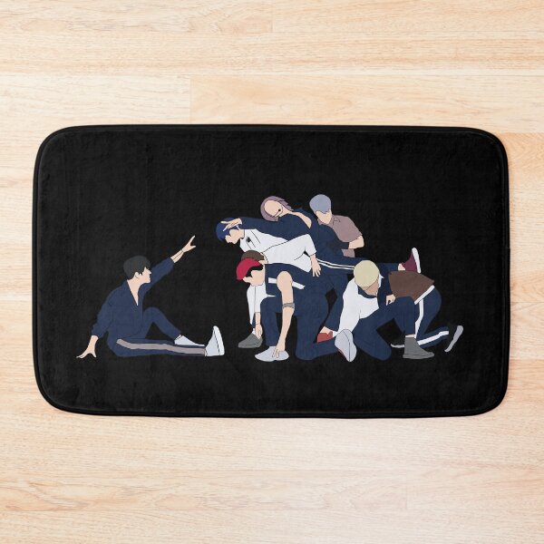 Item preview, Stray Kids Backdoor ot8 sticker  designed and sold by Amy Hearts.