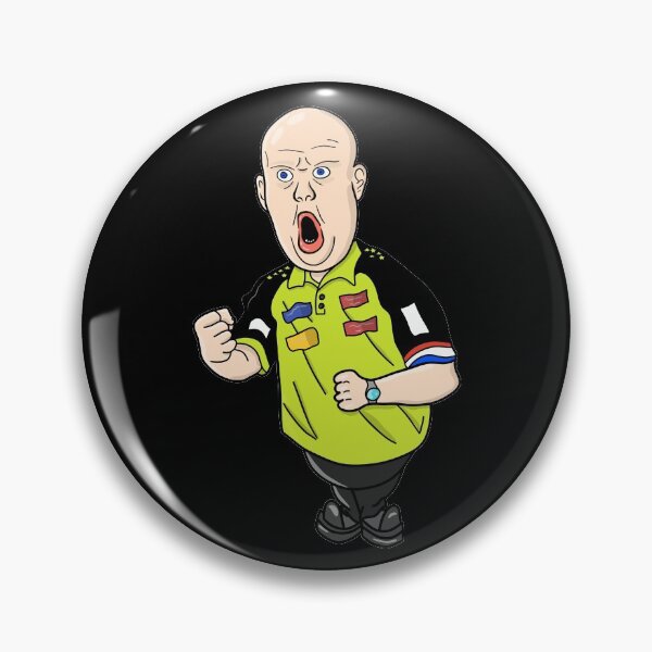 Item preview, Famous dart player cartoon drawing designed and sold by FlawlessCheese.