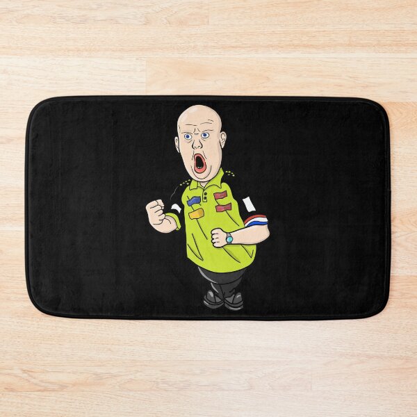 Item preview, Famous dart player cartoon drawing designed and sold by FlawlessCheese.