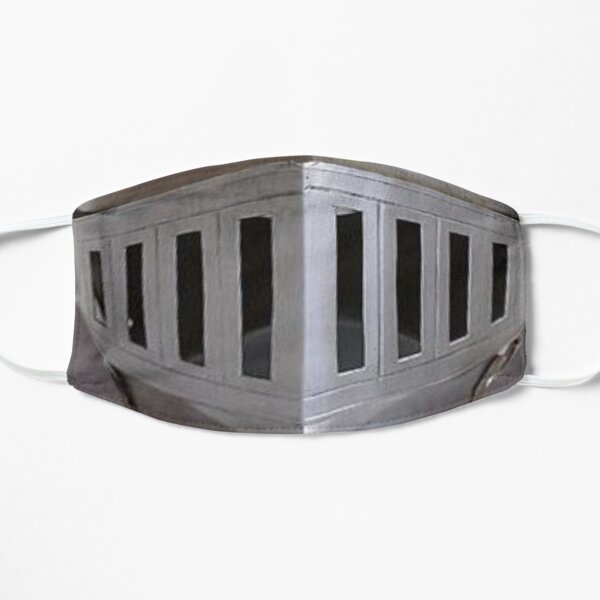 Medieval Armour Face Mask Flat Mask