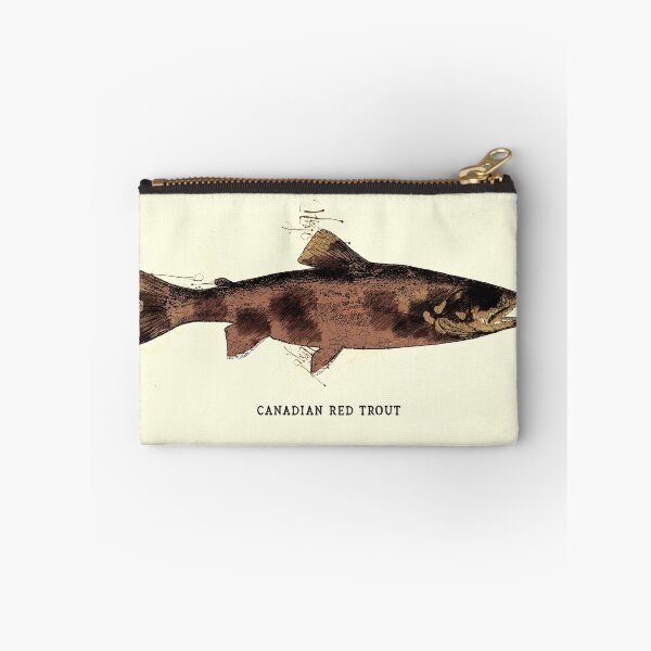 Item preview, Canadian Red Trout Vintage Art for the Ocean Lovers and Anglers / Gifts for Fisherman designed and sold by Naumovski.