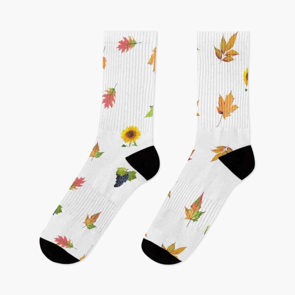 Item preview, Leaves Grapes Sunflower Autumn Fal Stickers Magnet Pack Pattern designed and sold by aloresarts.