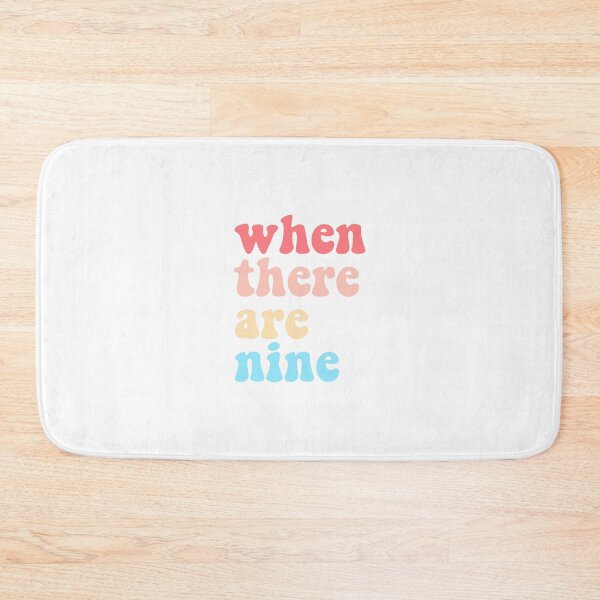 Item preview, When There Are Nine - Ruth Bader Ginsburg RBG designed and sold by carowilson.