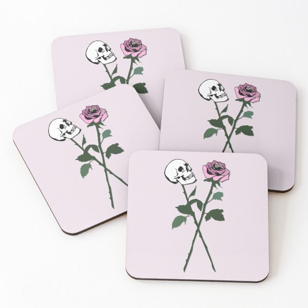 Item preview, Skull and rose designed and sold by Shazmond.
