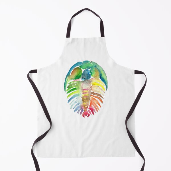 Item preview, Watercolor Fossil Trilobite in Rainbow designed and sold by VivtheFish.