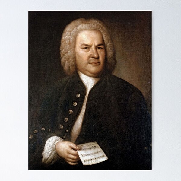 Item preview, Johann Sebastian Bach, German Composer designed and sold by ScienceSource.
