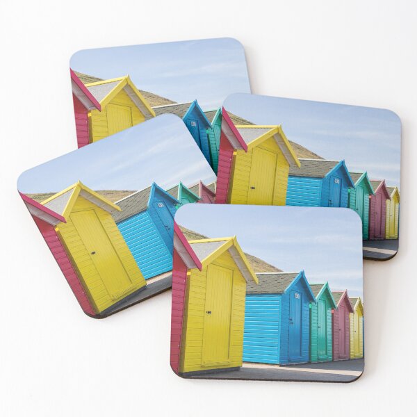 Item preview, Pretty beach huts in Whitby designed and sold by wellsie82.